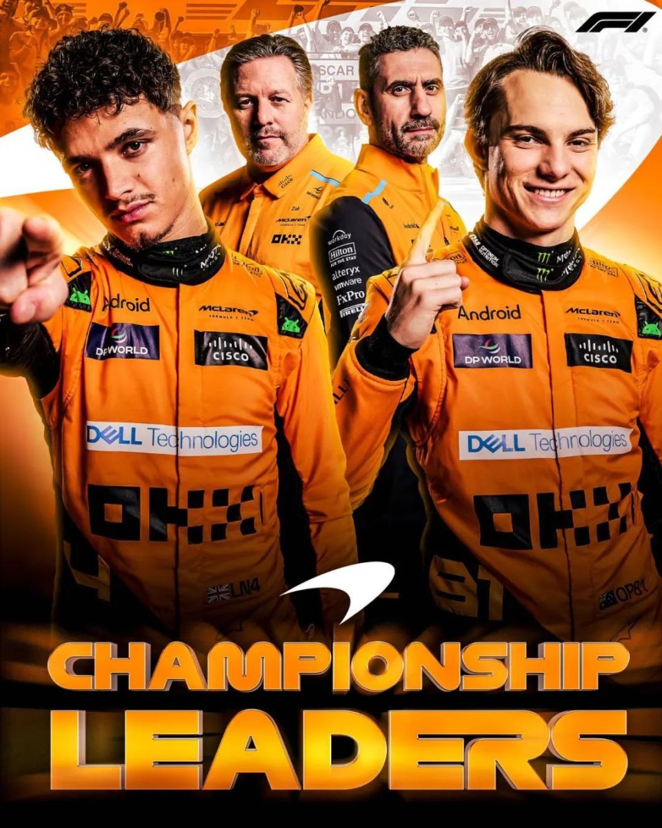 迈凯伦翻盘红牛车队，皮亚斯特里统治全场