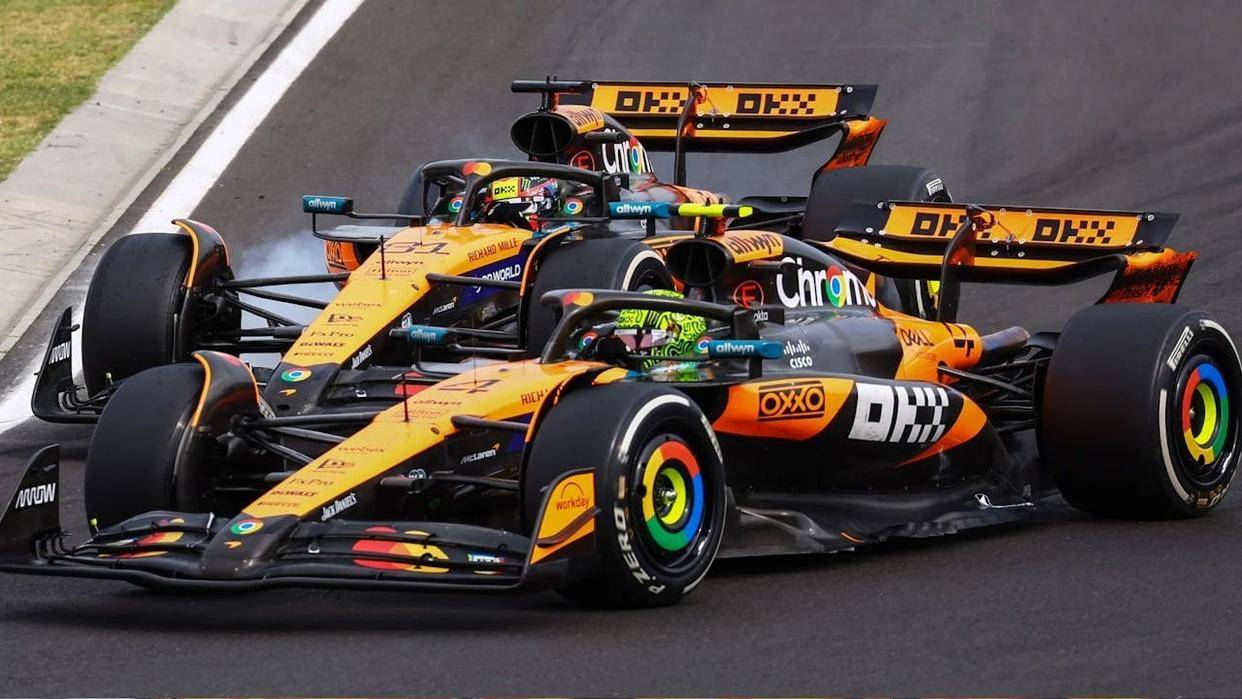 迈凯伦完胜红牛二队,拉塞尔状态火热 迈凯伦完胜红牛二队,拉塞尔状态火热